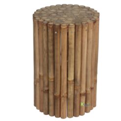 Natural Bamboo Side Table – Rustic Beauty, A Touch of Green for Your Living Space