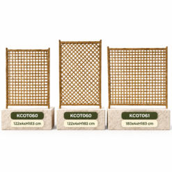 Natural Bamboo Partition Collection – A Rustic Accent for Living Spaces