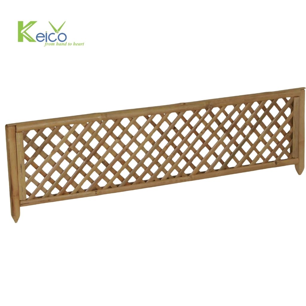 Keico Eco-Friendly Natural Bamboo Garden Trellis & Fence Panel