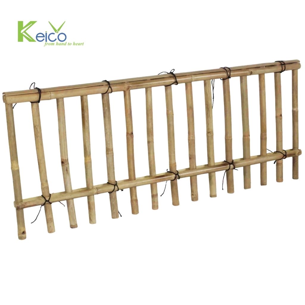 Add Natural Charm & Elegance to Your Garden with Handcrafted Bamboo Fencing