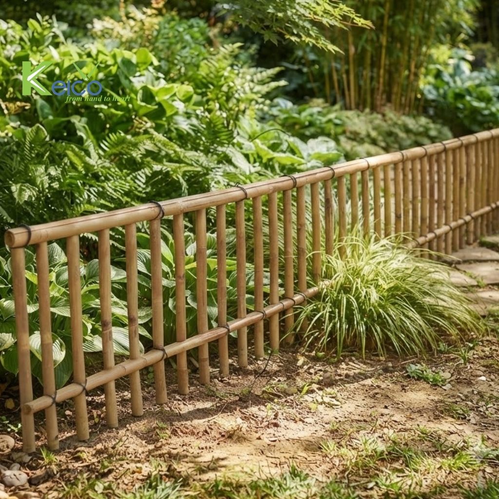 Add Natural Charm & Elegance to Your Garden with Handcrafted Bamboo Fencing - Image 2